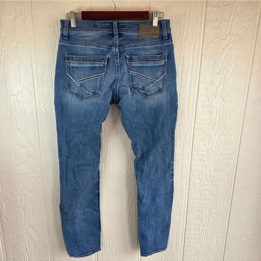 Men's BKE Skinny Fit Denim Jeans - Light Blue, Size 30 X 39